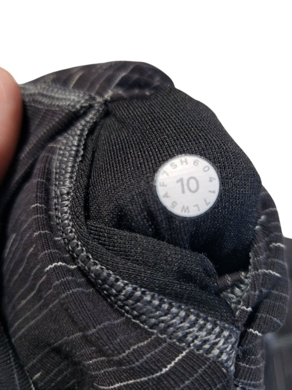 Lululemon Wunder Under Hi-Rise Tight Legging Ombre Space Dye 10 Deep Coal - Picture 8 of 10